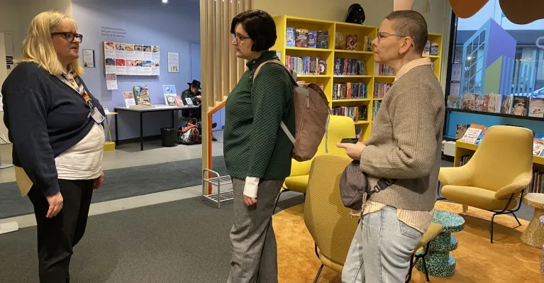 Knižnica Oodi Helsinki Fínsko, Foto: Záhorská knižnica