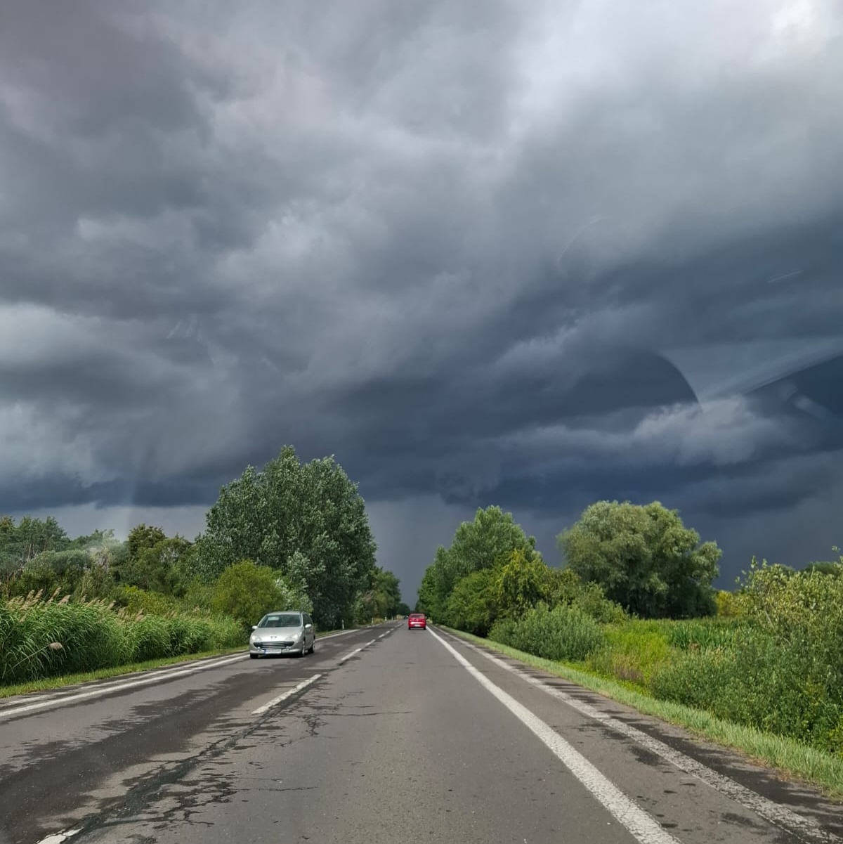 búrka, počasie, oblačnosť