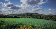 Veterná elektráreň v Cerovej na Záhorí (zdroj: obec Cerová)