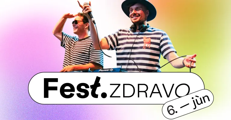 Fest Zdravo v Moravskom Svätom Jáne spojí debaty o zdraví, AI a cestovaní s koncertom Malalata