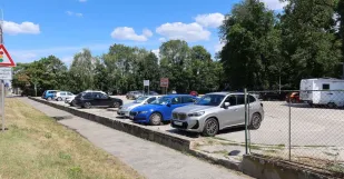 Zamocky Park Malacky Parkovisko