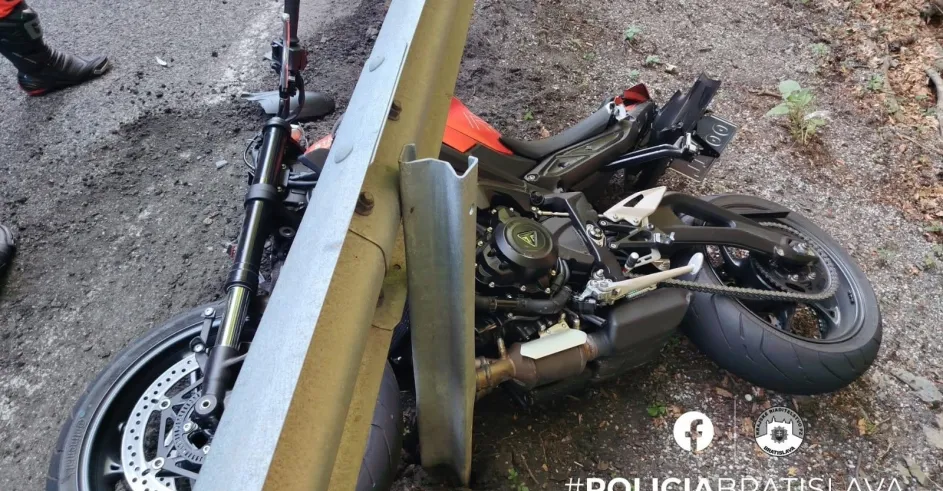 Nehoda Motocykel Pezinska Baba