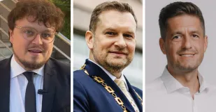 Volby 26 Senica Dordovic Dzcovsky Kristofik Titulka
