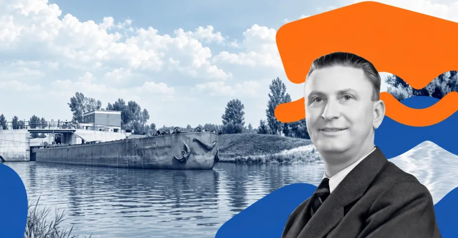 Jan Antonin Bata pri Batovom Kanali