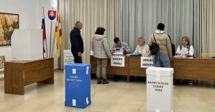 Volby 2026 Stupava Volebna Miestnost 2