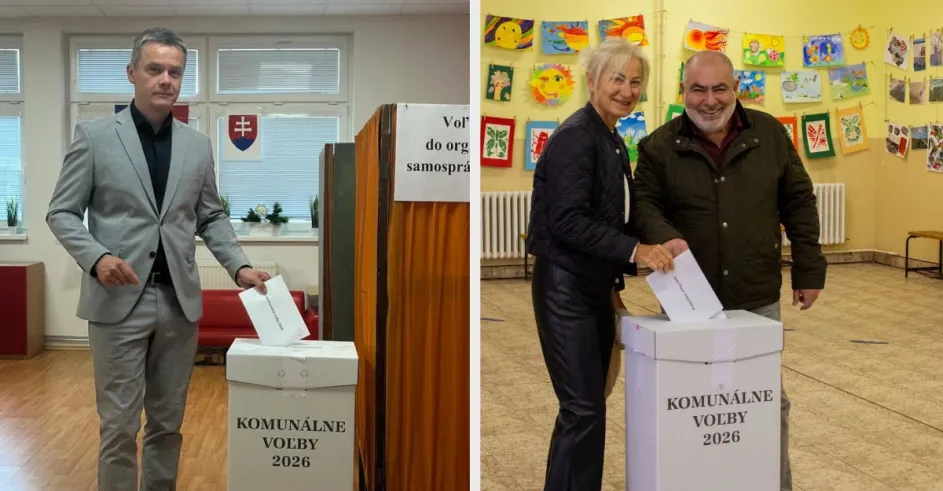 Komunalne Volby Vuc 2026 Holic Boris Bizek Zdenko Cambal