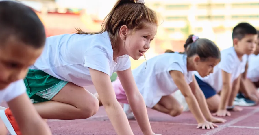 Atletika Deti Ilustracne
