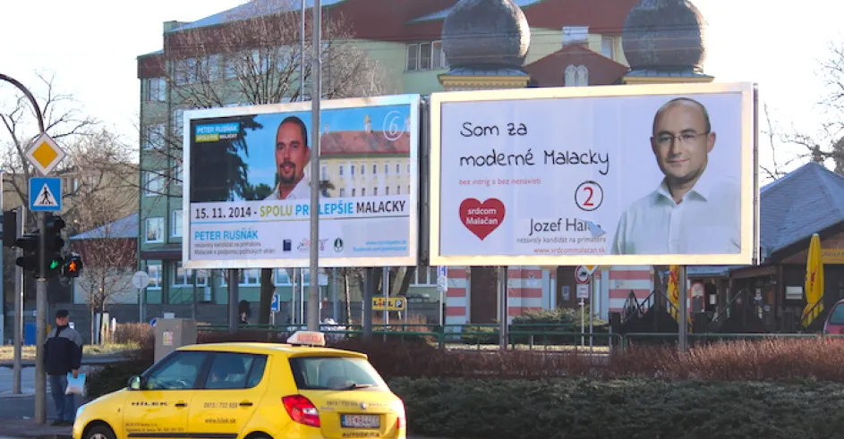 Billboardy Malacky Synagoga