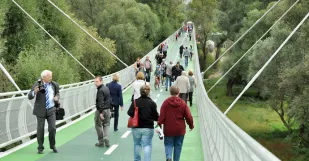 Cyklomost Cez Rieku Morava