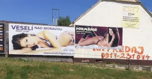 Billboard Veseli nad Moravou Hrasne