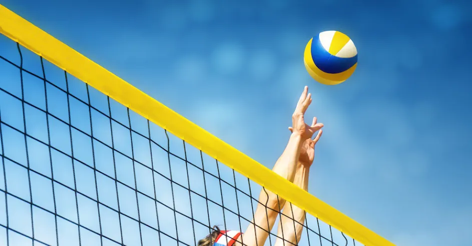 Beach Volley Ilustracne Foto