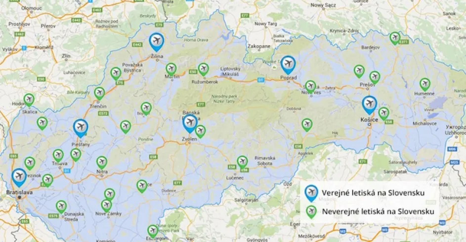 Letecky Po Slovensku Holic Senica Blue Slovakia