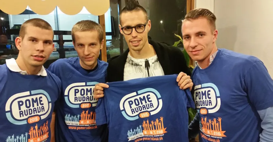 Festival Pome Rudava Marek Hamsik Vitazi v Plazovom Futbale