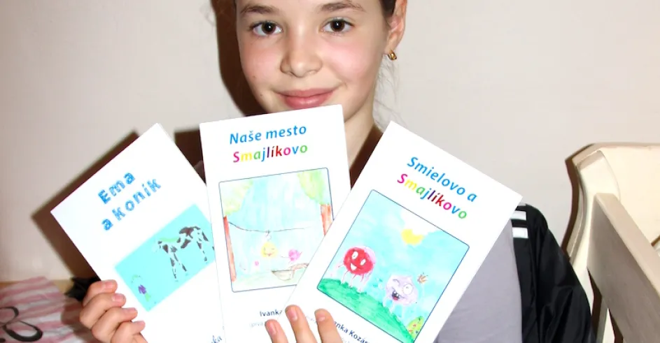 Mala Spisovatelka Ivanka Kozarova