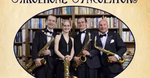 Malacka Hudobna Jar Saxophone Syncopators
