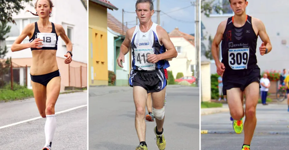 Atletika Beh Zuzka Durcova Jozef Chrenka Zdenko Zalubil
