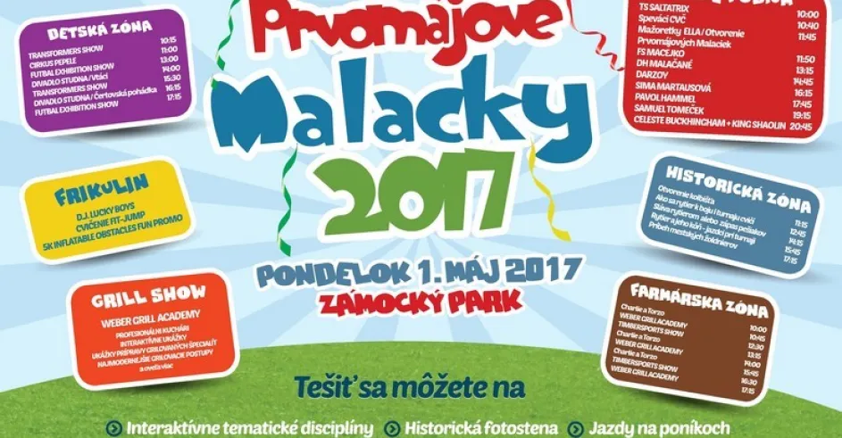 Prvomajove Malacky 2017