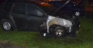 Poziar Auto Malacky