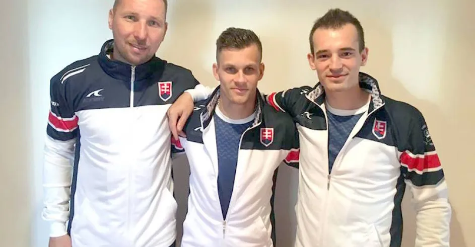 Hokejbal Milan Rampacek Jaroslav Martinusik Radovan Zelenka