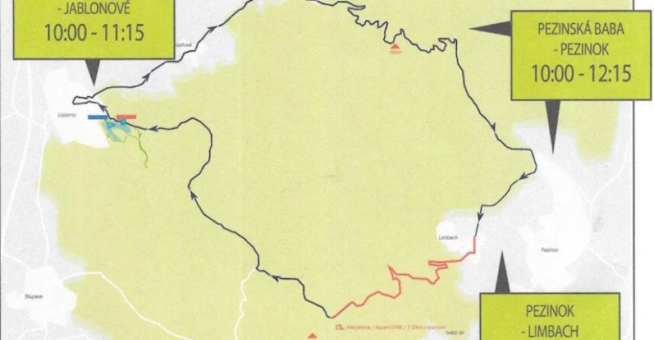 Mapa Dopravne Obmedzenia Pezinok Malacky