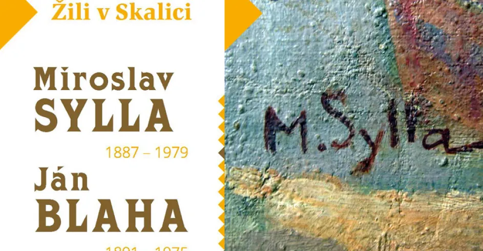 Vystava Zili v Skalici Miroslav Sylla Jan Blaha