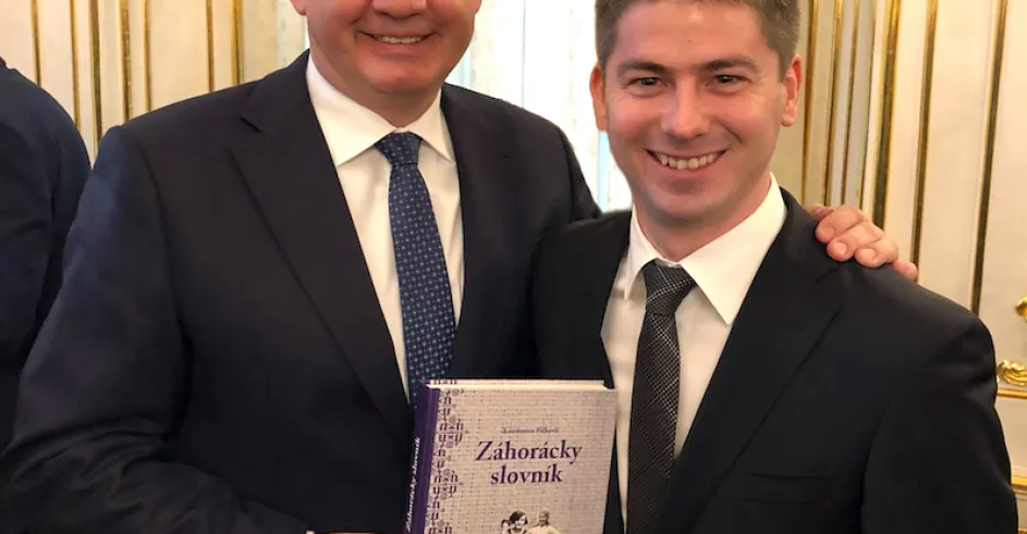 Andrej Kiska Dostal Zahoracky Slovnik