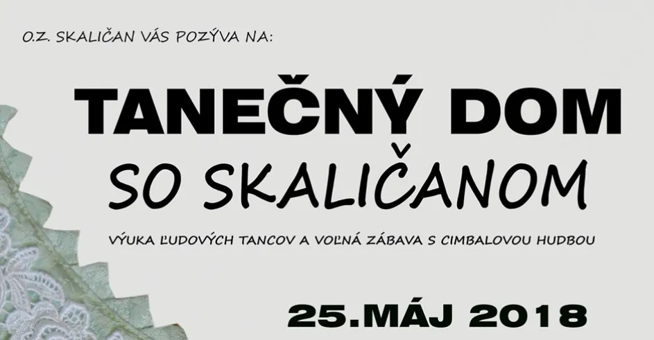Tanecny Dom Cover