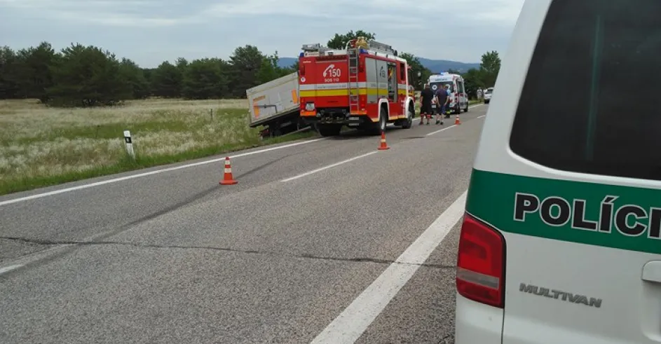 Nehoda Malacky Pernek Kamion Cyklista
