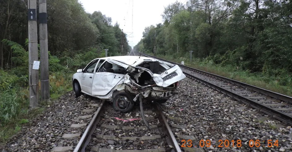 Nehoda Auto Vlak Borsky Svaty Jur