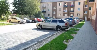 Vnutrobloky na Prvomajke Malacky