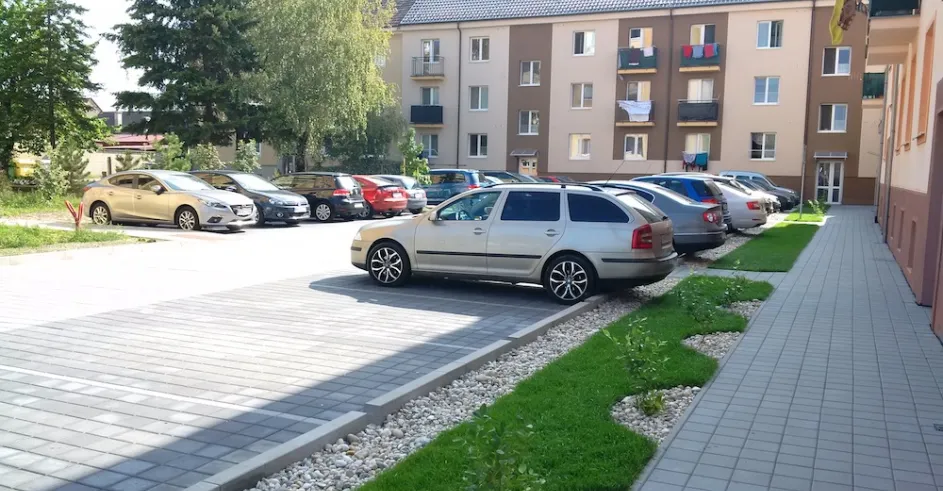 Vnutrobloky na Prvomajke Malacky