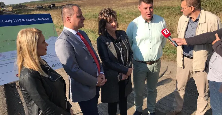 Rekonstrukcia Cesta Rohoznik Malacky