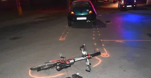 Nehoda Cyklista