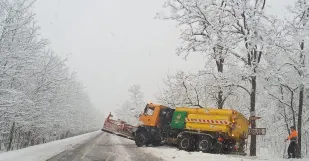Sneh Pocasie Cesta Levare Jan