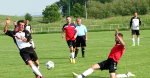 FOTO Zo zápasu Koválov - Čáry 1:4.