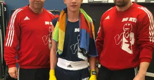 Zľava Ali Reisenauer, Tadeáš Voltemar, Robo Reisenauer
