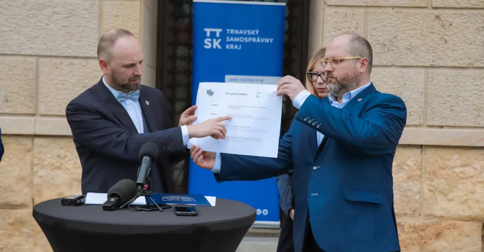 Jozef Viskupič Župan Trnavský Samosprávny Kraj