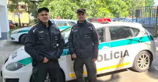Policajti Holic