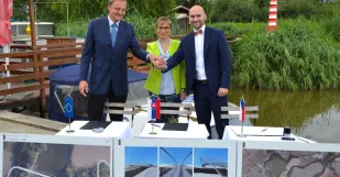 Skalica Lavka Morava Cyklisti Anna Mierna
