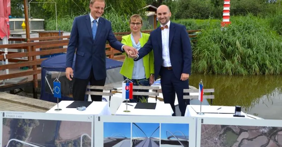 Skalica Lavka Morava Cyklisti Anna Mierna