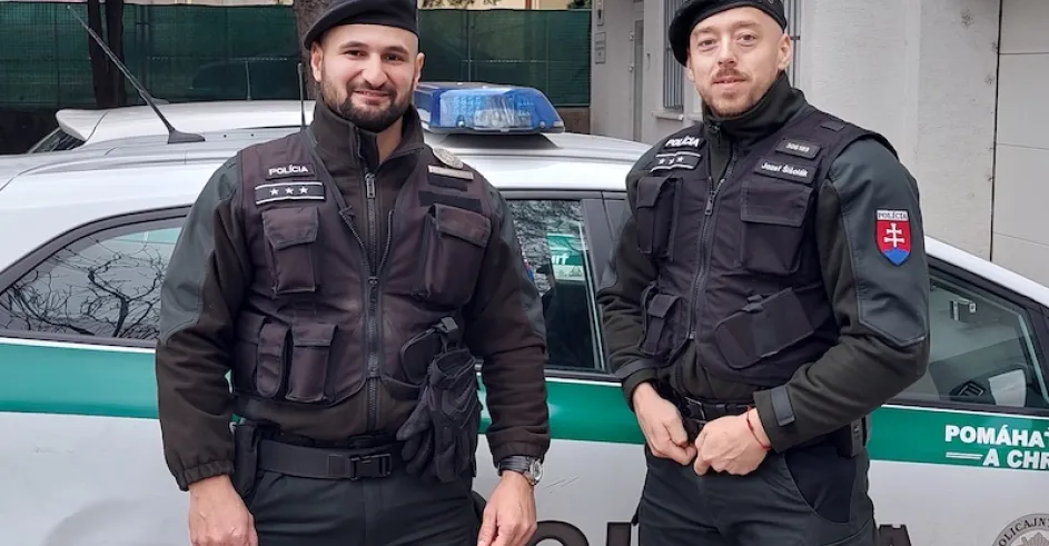 Polícia Holíč Záchrana Jaroslav Kalay Jozef Šišolák