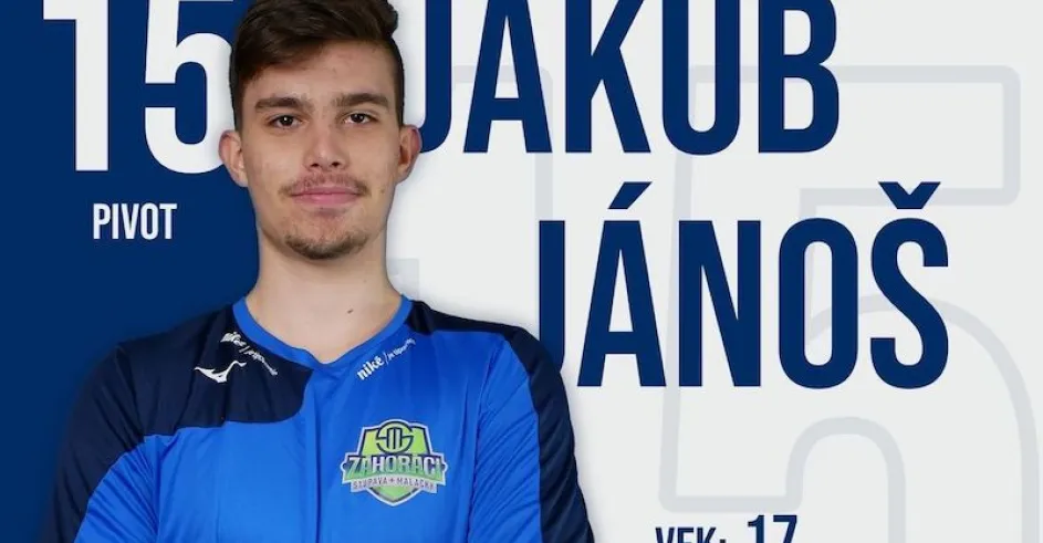 Jakub Jánoš Záhoráci Stupava Malacky Hádzaná