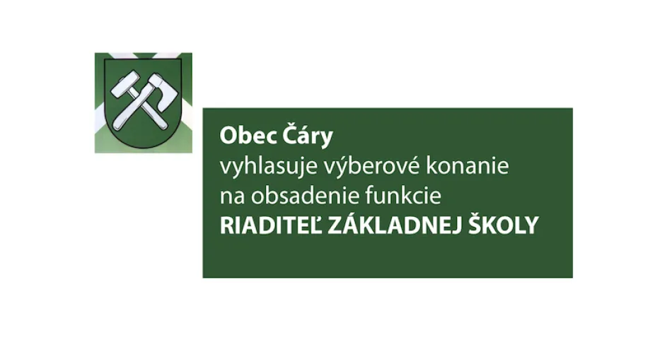 Obec Cary Riaditel Zakladnej Skoly 2 1