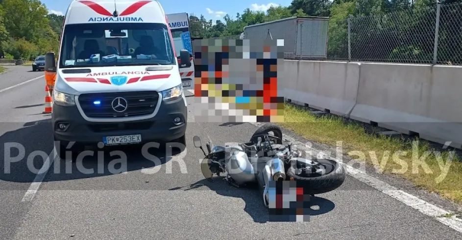 Nehoda Motocyklista D2