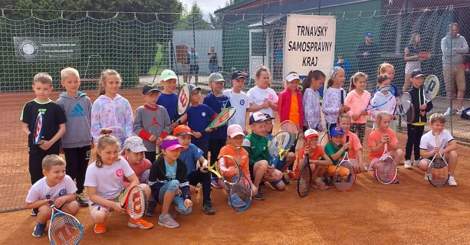 Tenis Tc Senica Deti Spolu Kategorie Red a Orange