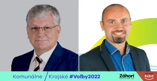 Kandidáti na primátora mesta Gbely: Jozef Hazlinger a Martin Jahodka