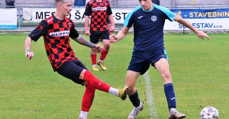 Futbal Slovan Šaštín Spartak Stráže 0 1 1
