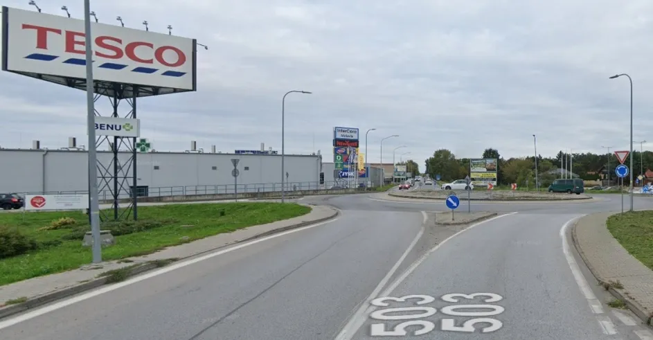 Malacky Kruhovy Objazd Tesco