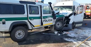 D2 Nehoda Popudinske Mocidlany Policia Dodavka