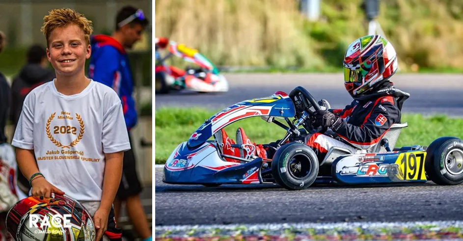 Jakub Gasparovic Karting Titulka